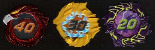 DENKOSEKKA - Lightning Speed Battle - 3 x Denko Disks [Loose]