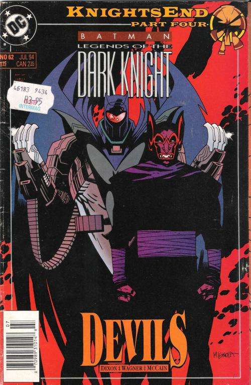 DC Batman: Legends of the Dark Knight #62 - Knights End Part Four (Jul '94)