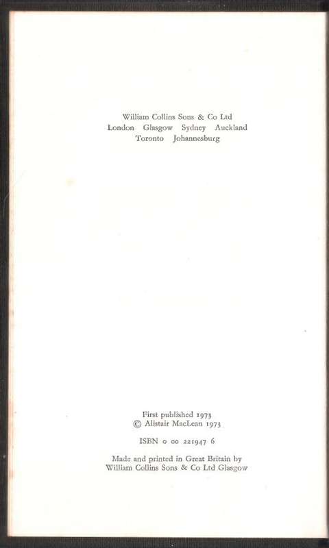 The Way to Dusty Death by Alistair Maclean (222 pgs.) [Hardcover]