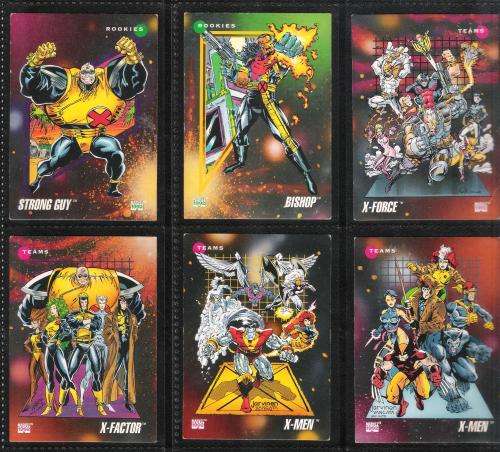 1992 Impel Marvel Universe - 15 x Trading Cards [Loose]