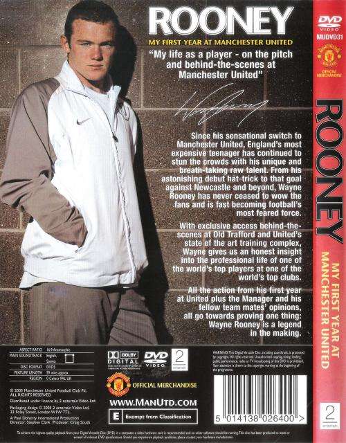 Rooney - My First Year at Manchester United [DVD]