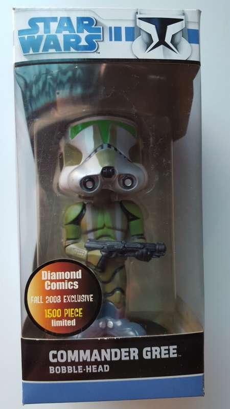 Funko Wacky Wobbler Star Wars Commander Gree Bobble-Head