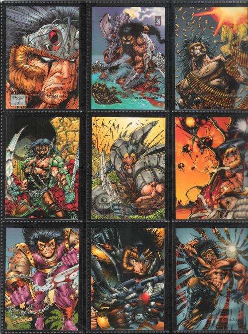 1996 Fleer Prophet Collection 9 x Trading Cards [Loose]