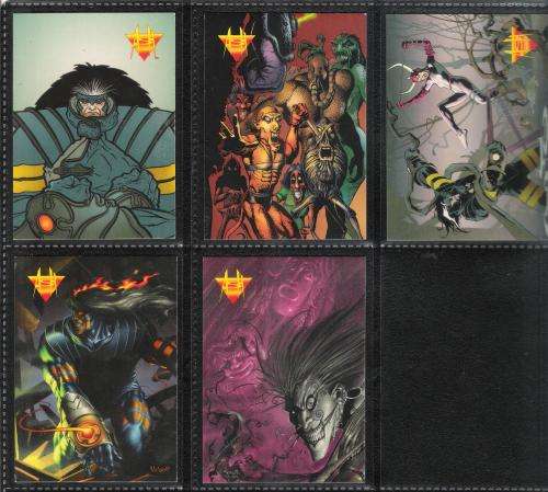 1997 Dynamic Forces Ash 5 x Trading Cards [Loose]