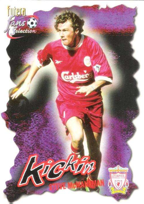 1999 Futera Liverpool Fans' Selection #39 - Steve McManaman - Liverpool