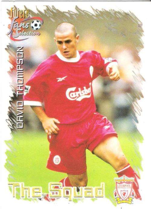 1999 Futera Liverpool Fans' Selection #29 - David Thompson - Liverpool