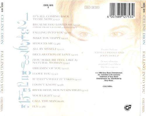 Celine Dion - Falling into You [CD]
