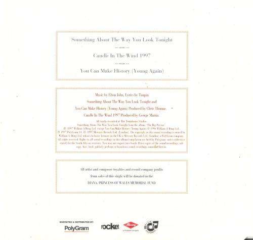 Elton John - Candle in the Wind [CD Single]