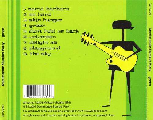 Demimonde Slumber Party - Green [CD]