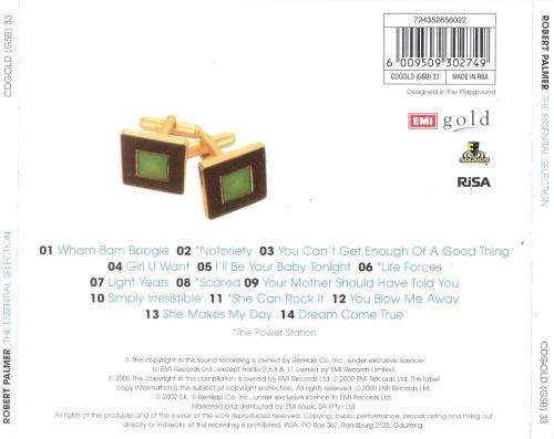 Robert Palmer - The Essential Selection [CD]