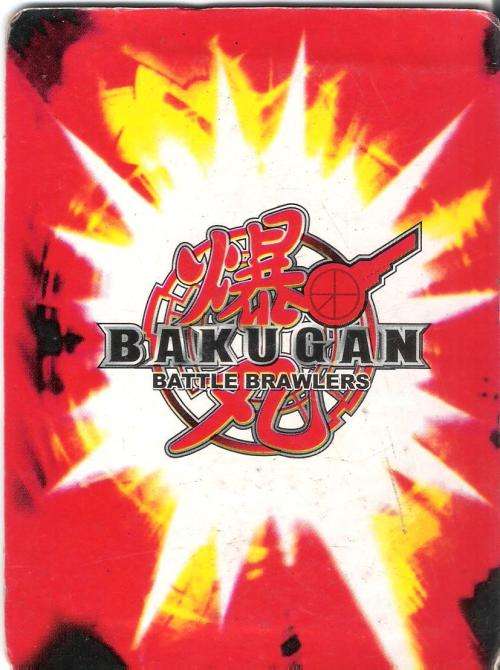 Bakugan Battle Brawlers Card