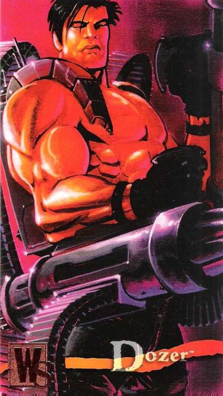 1995 Wildstorm Gallery #18 Dozer Trading Card [Loose]