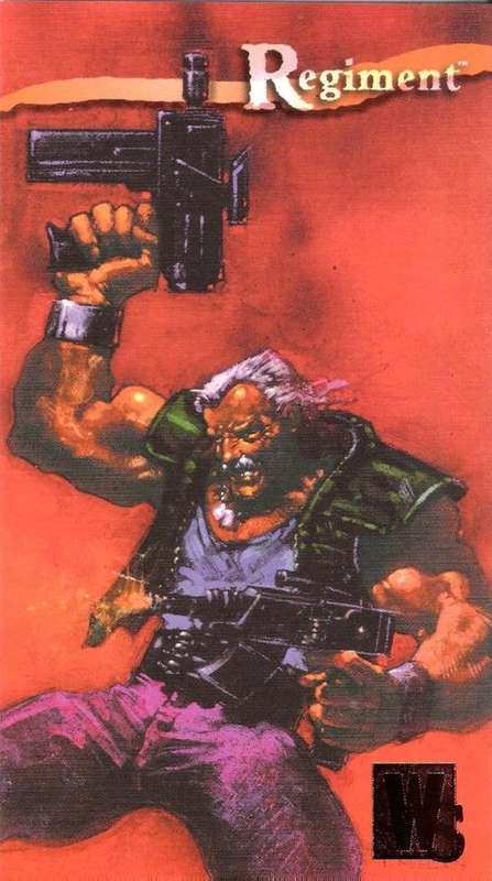 1995 Wildstorm Gallery #43 Regiment Trading Card [Loose]