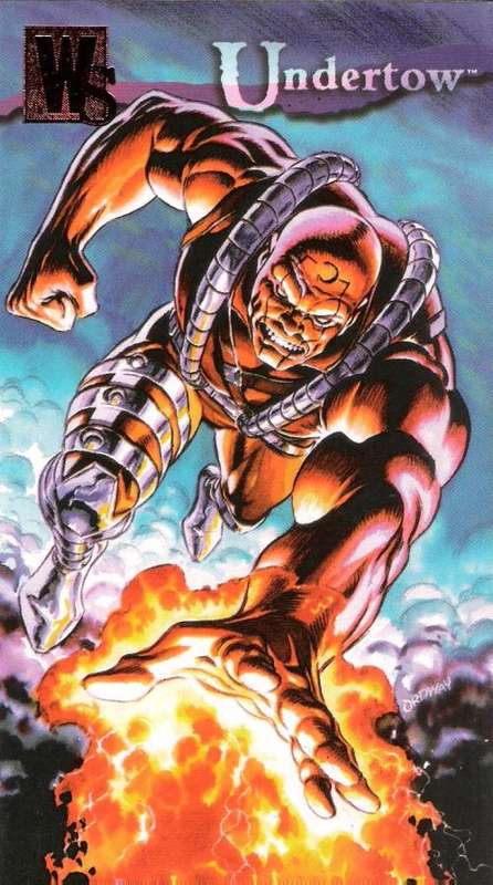 1995 Wildstorm Gallery #54 Undertow Trading Card [Loose]