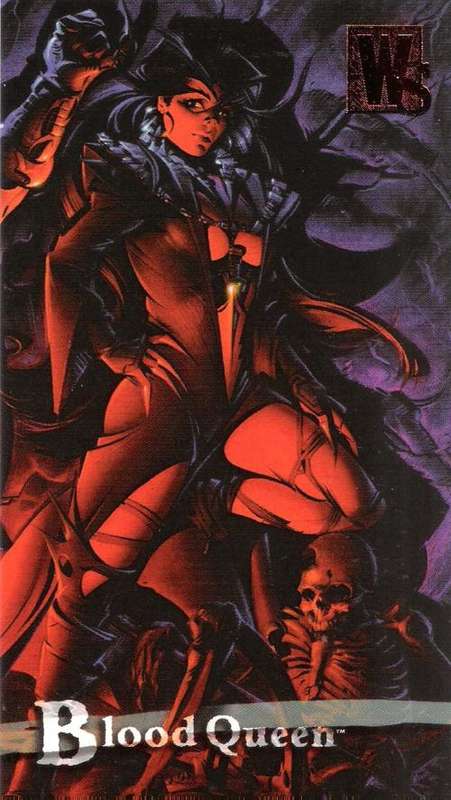 1995 Wildstorm Gallery #69 BloodQueen Trading Card [Loose]
