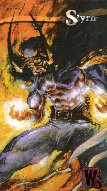 1995 Wildstorm Gallery #102 S'yrn Trading Card [Loose]