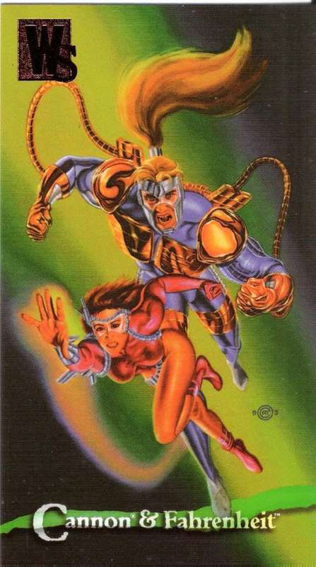 1995 Wildstorm Gallery #119 Cannon & Fahrenheit Trading Card [Loose]