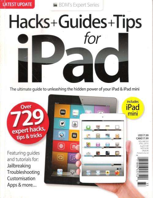 Hacks+Guides+Tips for iPad (162 pgs.) [Paperback]