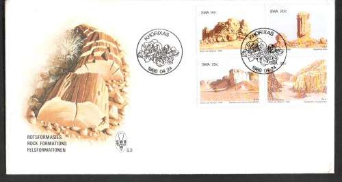 SWA 1986 Rock Formations FDC 53