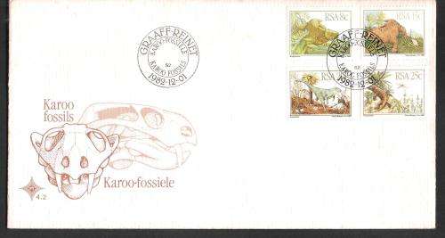 RSA 1982 Karoo Fossils FDC 4.2