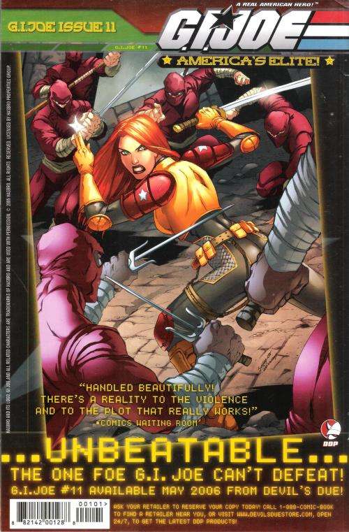 DDP - G.I. Joe America's Elite - The Hunt for Cobra Commander #1 (May 2006) [NM]