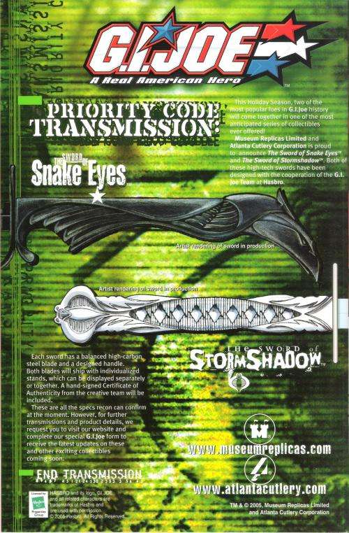 DDP - G.I. Joe America`s Elite #0 (A) (Jun 2005) [NM]