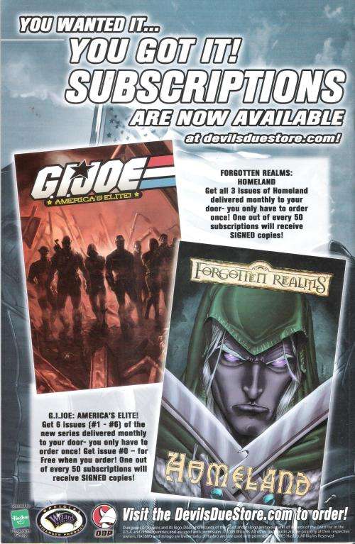 DDP - G.I. Joe Master & Apprentice 2 #4(B) (May 2005) [NM]