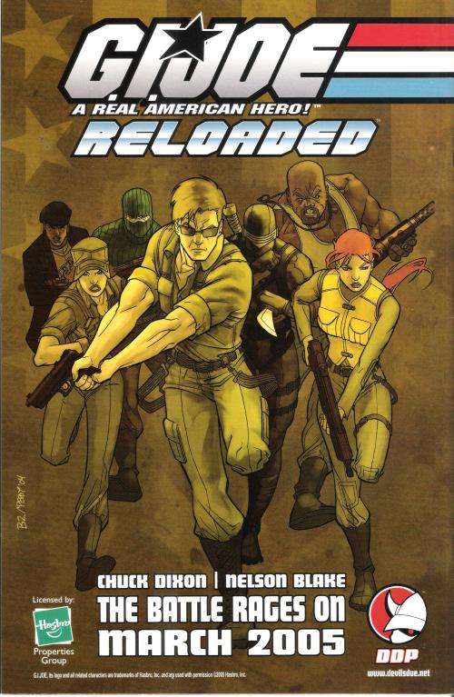 DDP - G.I. Joe Reloaded #12 (Feb 2005) [NM]