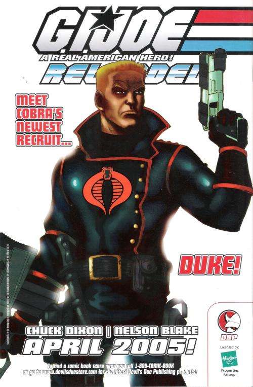 DDP - G.I. Joe Reloaded #13 (Mar 2005) [NM]