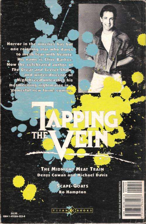 Clive Barker - Tapping the Vein - Book Three (1990) (64 pgs.) [Paperback]