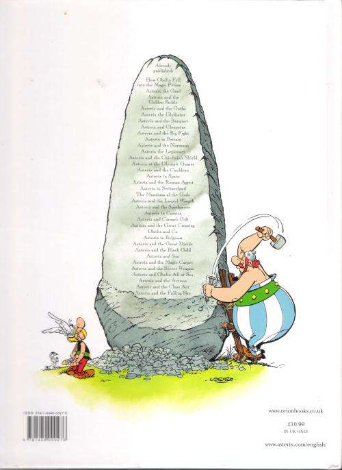 Asterix & Obelix's Birthday - The Golden Book (56 pgs.) [Hardcover]