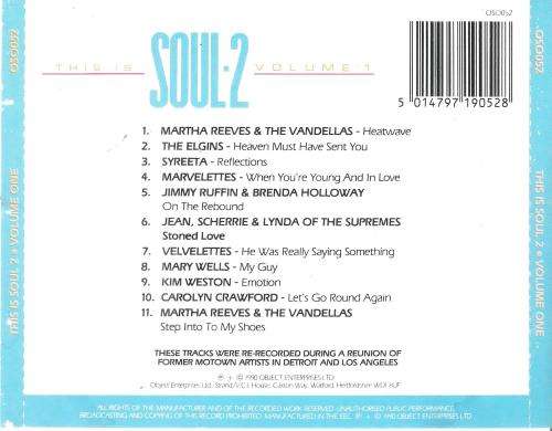 This is Soul-2 - Volume 1 [CD]
