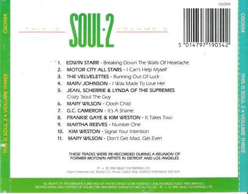 This is Soul-2 - Volume 3 [CD]