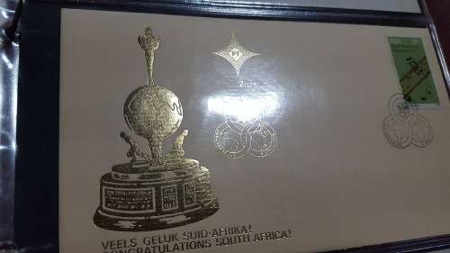 RSA 1976 Bowls World Tournament Winners FDC 2.12A