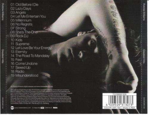 Robbie Williams - Greatest Hits [CD]