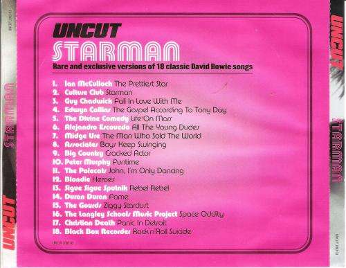 Uncut Starman - Rare & Exclusive Versions of 18 Classic David Bowie Songs [CD]