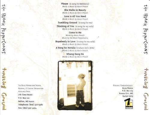 The Black Peppercorns - Tumbling Groung [CD]