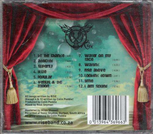 Rise - Water on Canvas [CD]