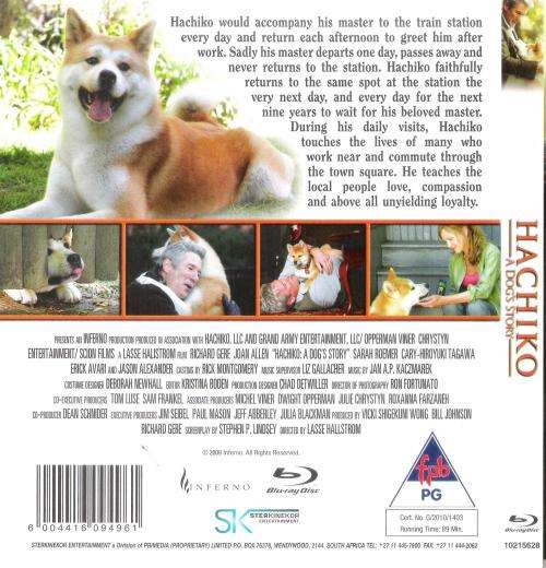 Hachiko - A Dog's Story [Blu-Ray]