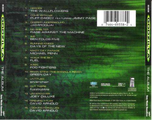 Godzilla - The Album [CD]