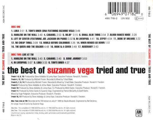 Suzanne Vega - Tried and True The Best of (Import) [CD]