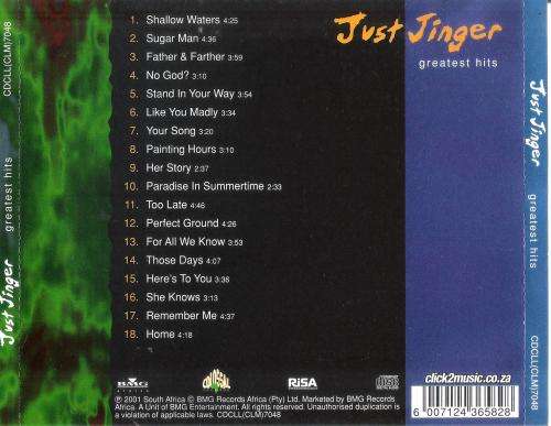 Just Jinger - Greatest Hits [CD]