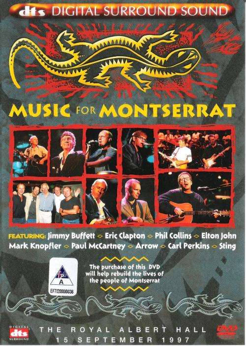 Music for Monsterrat - The Royal Albert Hall 15 September 1997 [DVD]