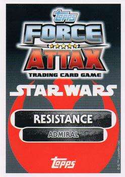 2016 Star Wars Force Attax Extra The Force Awakens #9 Admiral Statura