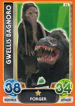 2016 Star Wars Force Attax Extra The Force Awakens #82 Gwellis Bagnoro