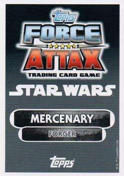 2016 Star Wars Force Attax Extra The Force Awakens #82 Gwellis Bagnoro
