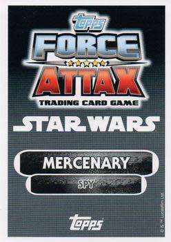 2016 Star Wars Force Attax Extra The Force Awakens #74 Bazine Netal