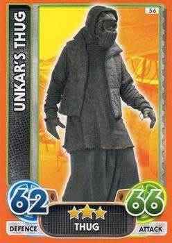 2016 Star Wars Force Attax Extra The Force Awakens #56 Unkar`s Thug