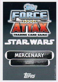 2016 Star Wars Force Attax Extra The Force Awakens #56 Unkar`s Thug