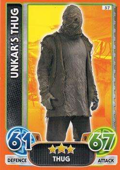 2016 Star Wars Force Attax Extra The Force Awakens #57 Unkar`s Thug